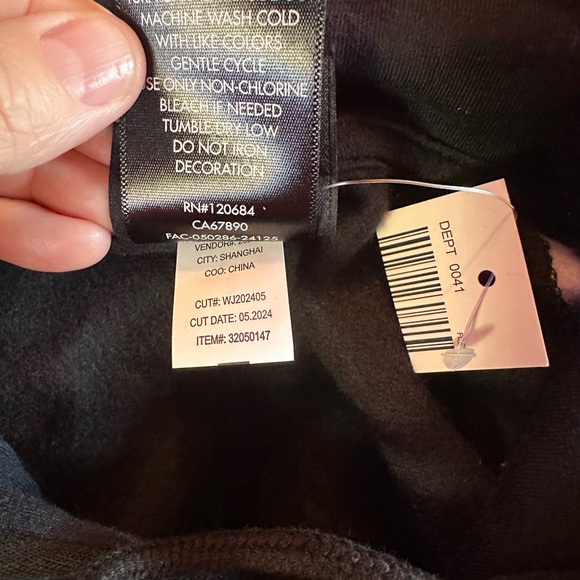 Disney Women's Patchwork Hoodie - Black and Brown - Picture 12 of 12